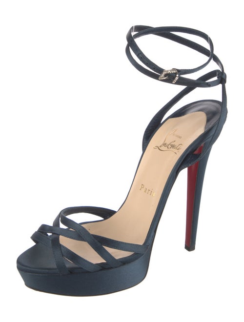 Christian Louboutin Satin Sandals