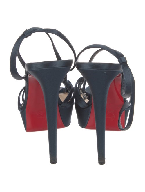 Christian Louboutin Satin Sandals