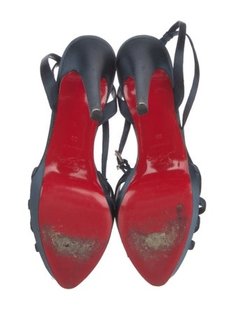 Christian Louboutin Satin Sandals