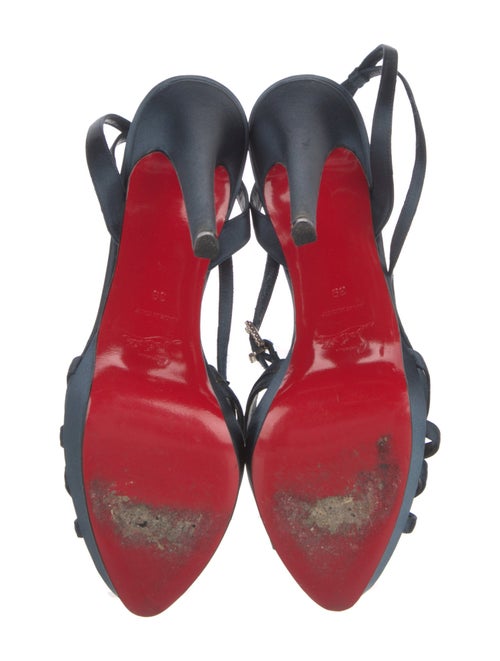 Christian Louboutin Satin Sandals