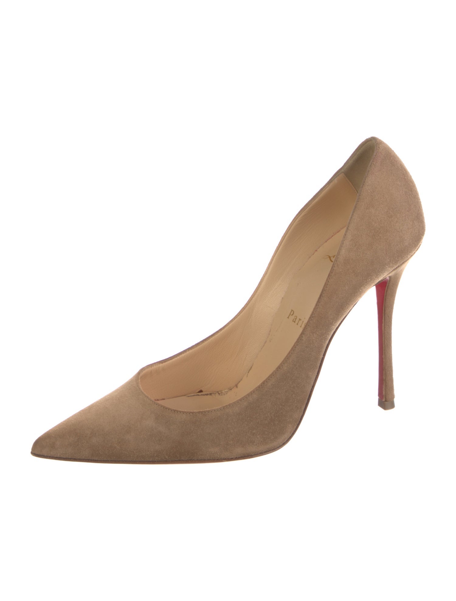 Christian Louboutin Suede Pumps