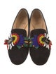 Christian Louboutin Suede Printed Loafers