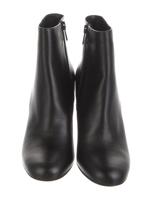 Christian Louboutin Spike Accents Leather Boots