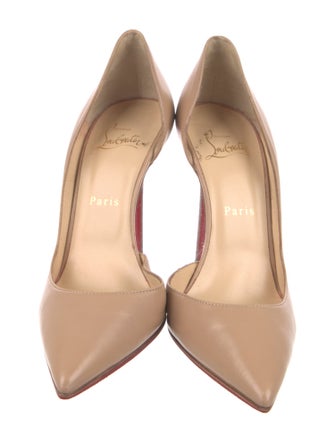 Christian Louboutin Leather D'Orsay Pumps