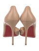 Christian Louboutin Leather D'Orsay Pumps