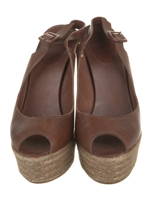 Christian Louboutin Leather Slingback Pumps