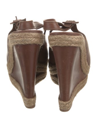 Christian Louboutin Leather Slingback Pumps