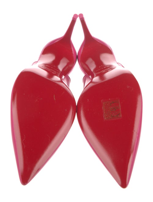 Christian Louboutin Leather Slingback Pumps