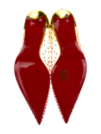Christian Louboutin PVC Colorblock Pattern Pumps