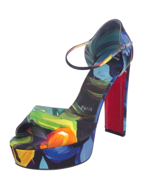 Christian Louboutin Printed Sandals