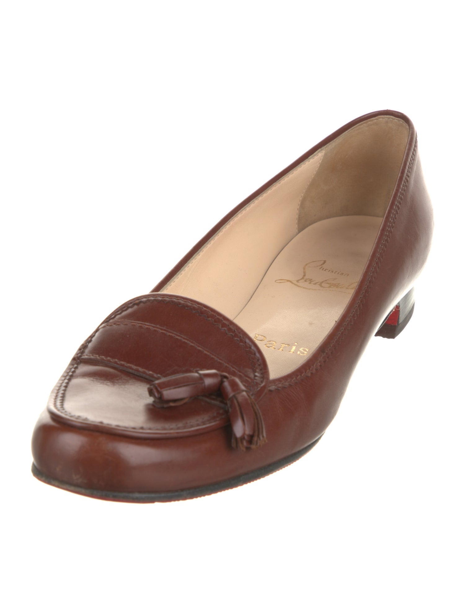 Christian Louboutin Leather Loafers