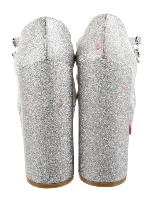 Christian Louboutin Glitter Glitter Accents Pumps