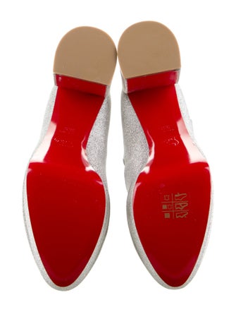 Christian Louboutin Glitter Glitter Accents Pumps