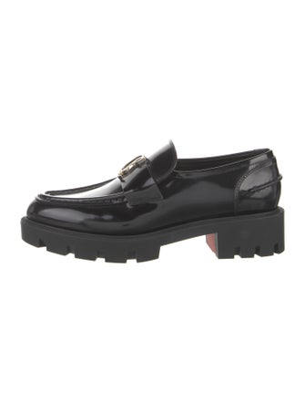 Christian Louboutin Patent Leather Loafers