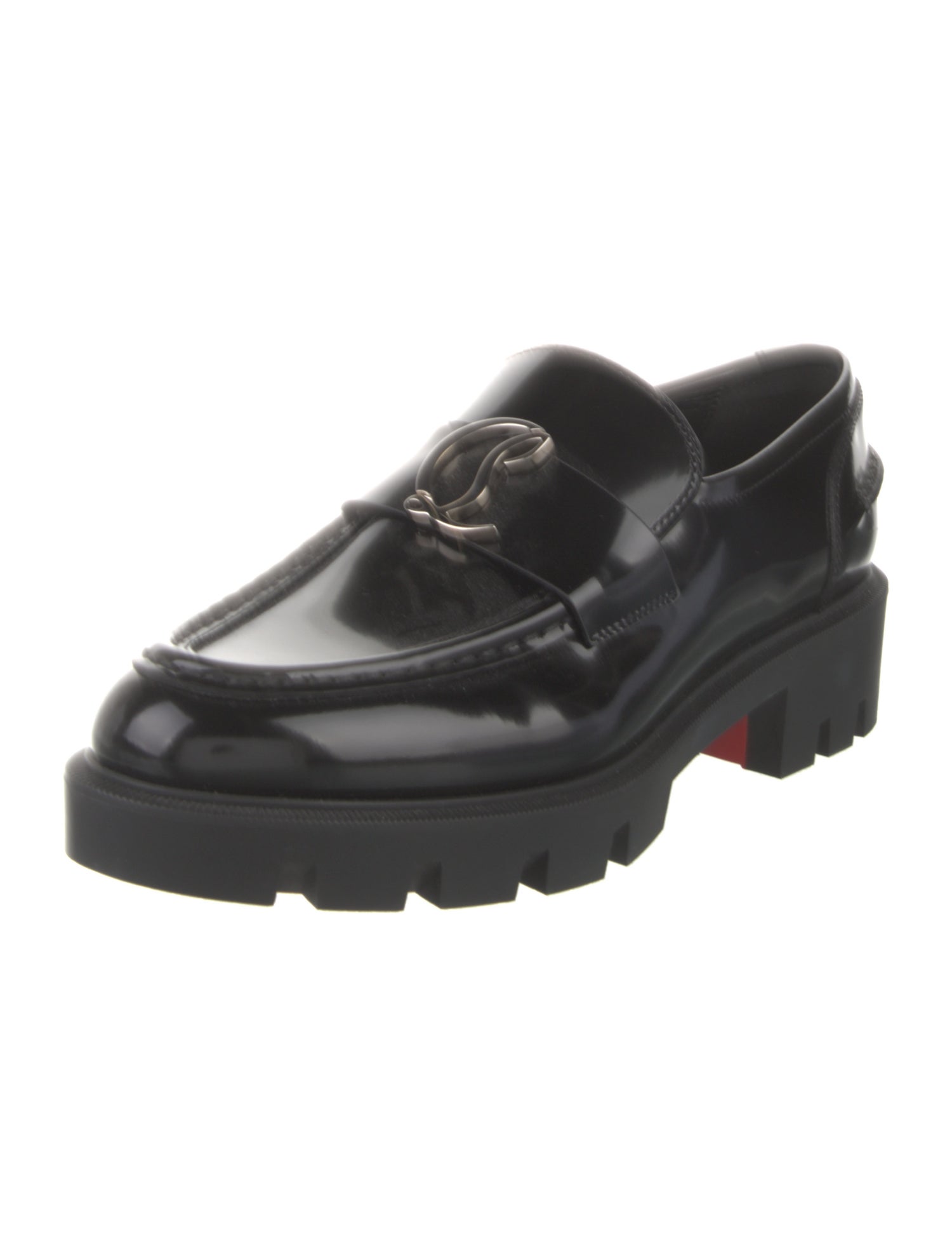 Christian Louboutin Patent Leather Loafers