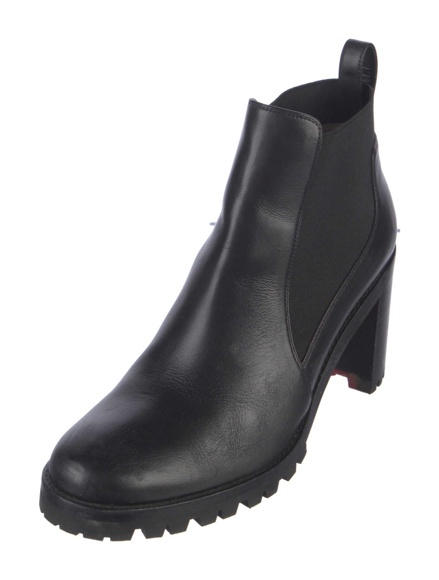 Christian Louboutin Leather Chelsea Boots