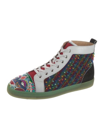 Christian Louboutin Studded Accents Sneakers