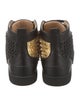 Christian Louboutin Spike Accents Leather Sneakers