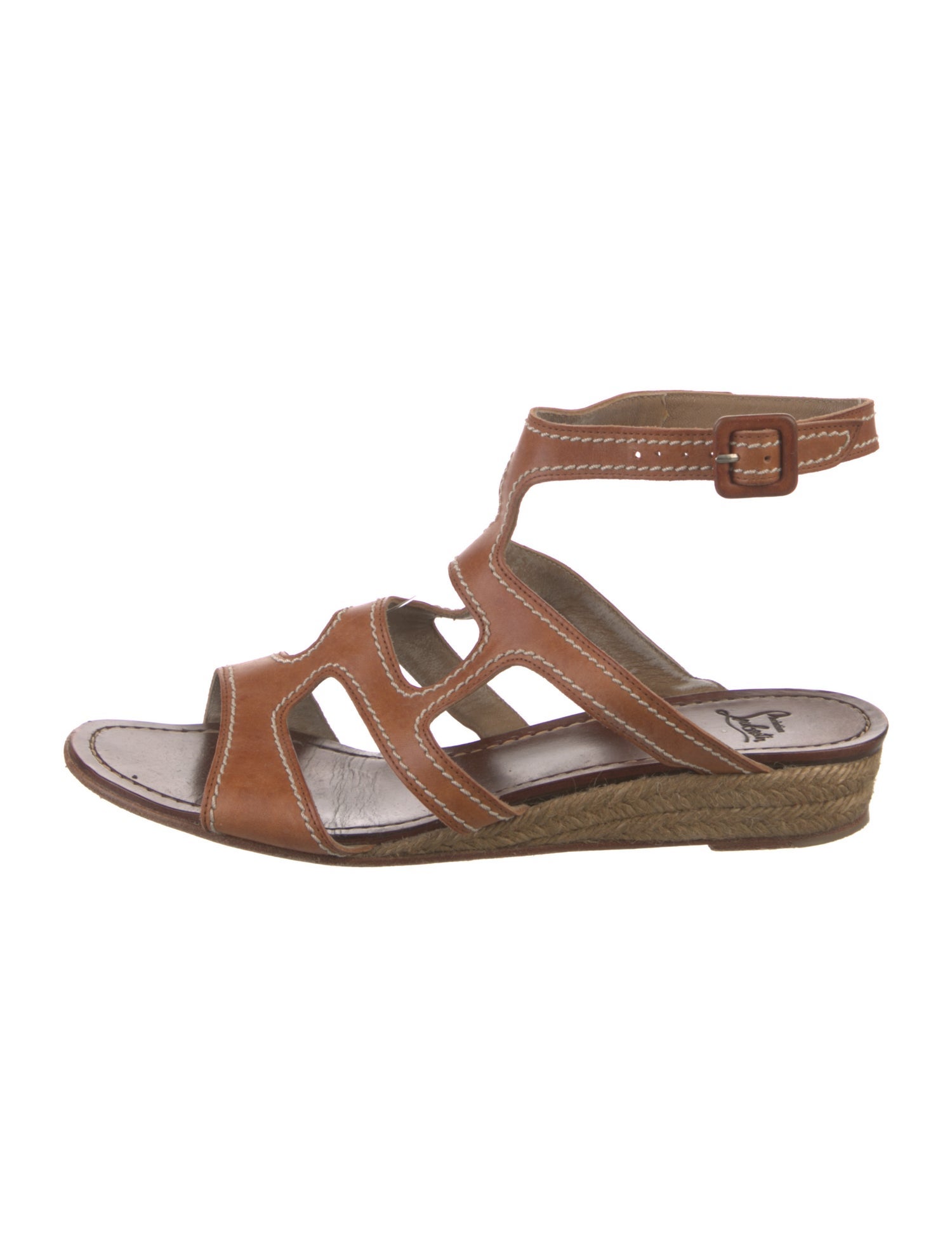 Christian Louboutin Leather Gladiator Sandals