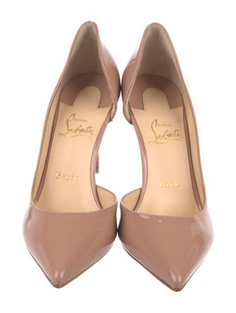 Christian Louboutin Patent Leather D'Orsay Pumps