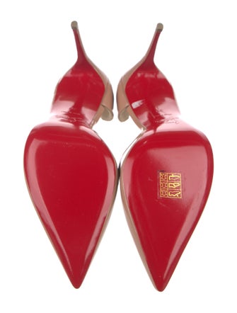 Christian Louboutin Patent Leather D'Orsay Pumps