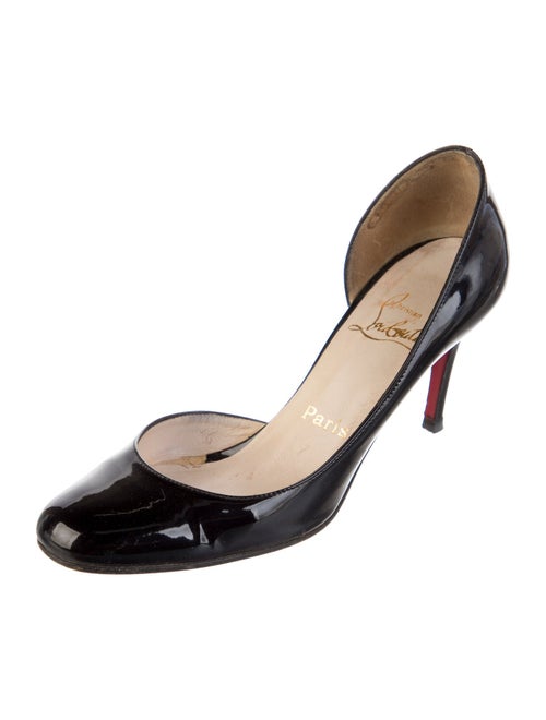 Christian Louboutin Patent Leather D'Orsay Pumps