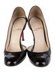 Christian Louboutin Patent Leather D'Orsay Pumps