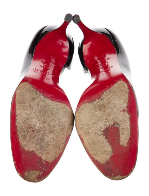 Christian Louboutin Patent Leather D'Orsay Pumps