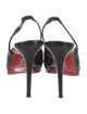 Christian Louboutin Patent Leather Slingback Pumps