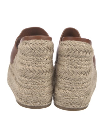 Christian Louboutin Leather Colorblock Pattern Mules