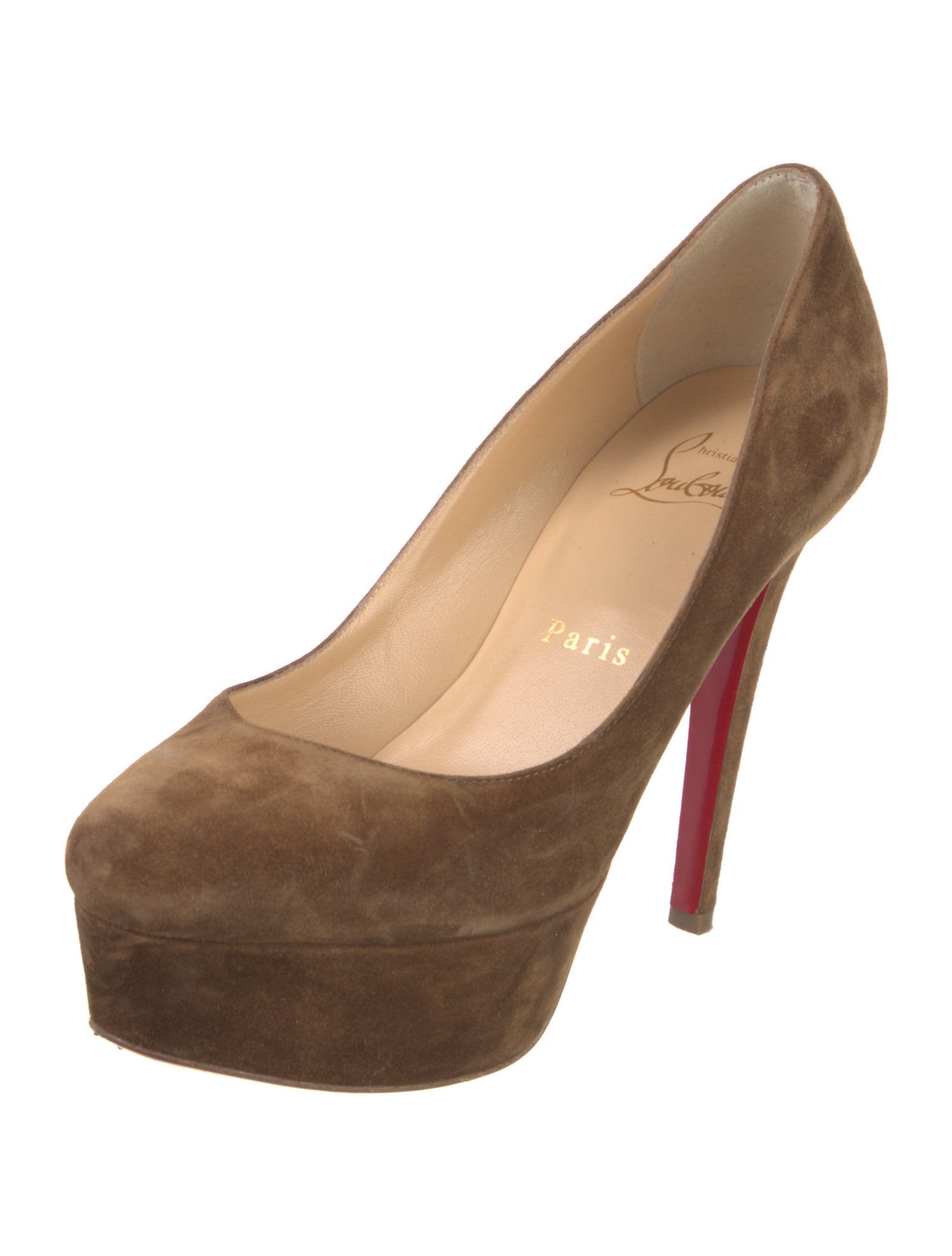 Christian Louboutin Suede Pumps