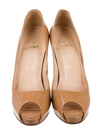 Christian Louboutin Patent Leather Slides