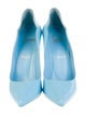 Christian Louboutin Patent Leather Scalloped Accent Pumps