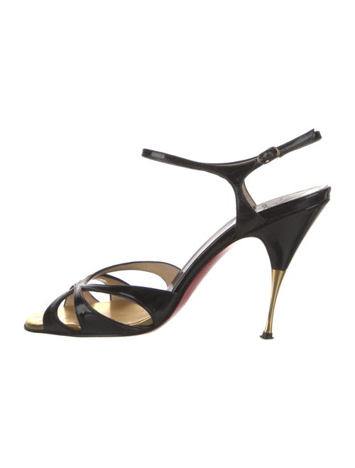 Christian Louboutin Patent Leather Sandals