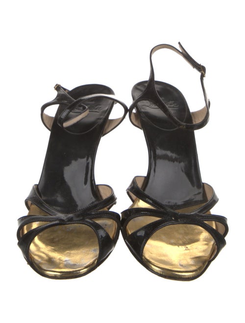 Christian Louboutin Patent Leather Sandals