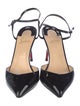 Christian Louboutin Patent Leather Slingback Pumps