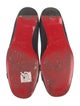 Christian Louboutin Satin Crystal Embellishments Flats