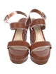 Christian Dior Leather Slingback Sandals