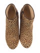 Christian Louboutin Ponyhair Animal Print Boots