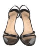 Christian Louboutin Patent Leather Slingback Sandals