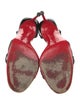 Christian Louboutin Patent Leather Slingback Sandals