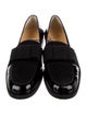 Christian Louboutin Girls' Patent Leather Bow Accent Loafers