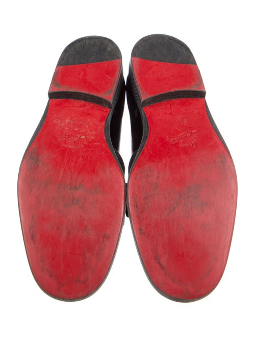 Christian Louboutin Girls' Patent Leather Bow Accent Loafers