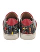 Christian Louboutin Patent Leather Printed Sneakers