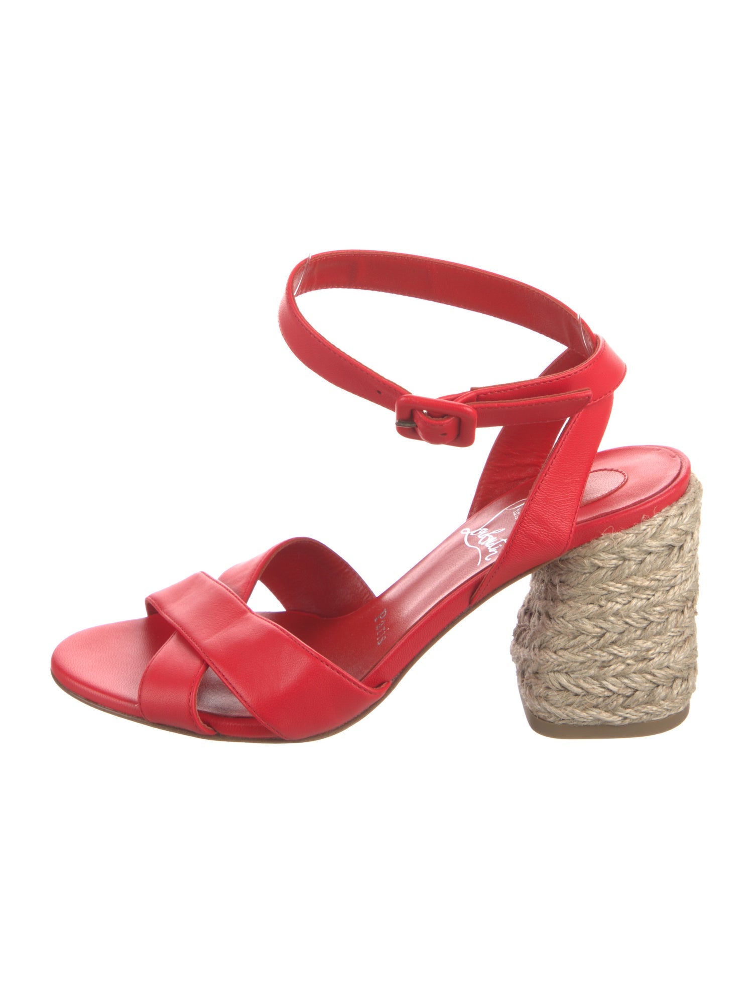 Christian Louboutin Leather Espadrilles