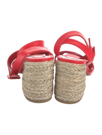Christian Louboutin Leather Espadrilles