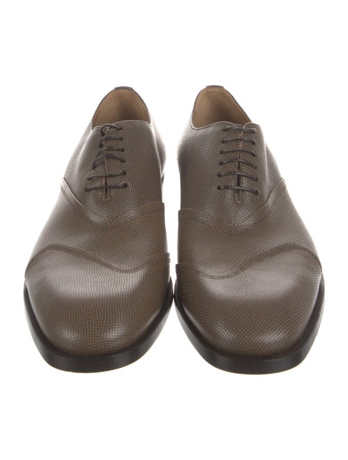 Christian Louboutin Embossed Leather Oxfords