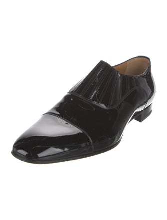 Christian Louboutin Patent Leather Dress Loafers