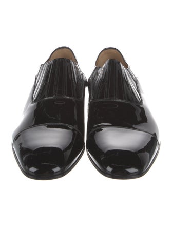 Christian Louboutin Patent Leather Dress Loafers