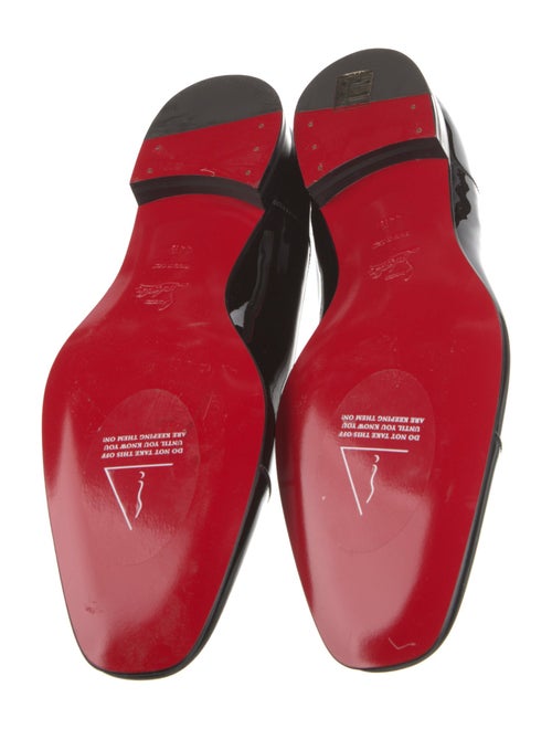 Christian Louboutin Patent Leather Dress Loafers